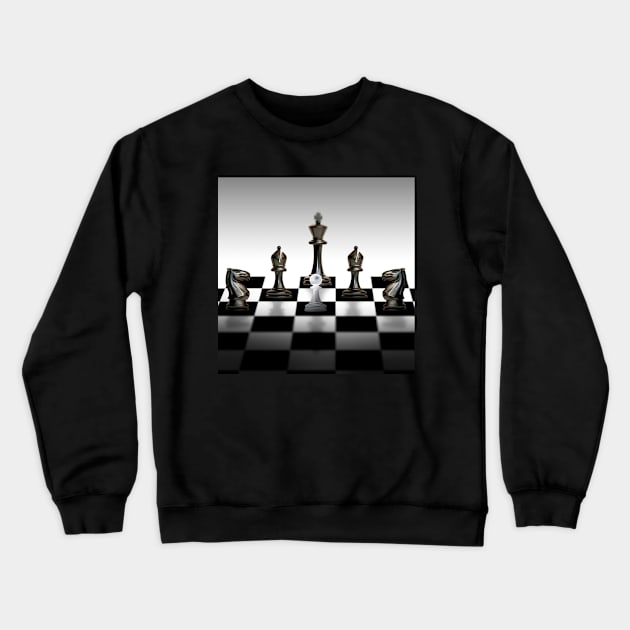 Chess Crewneck Sweatshirt by CleanexBoy